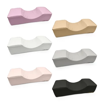 Vankúš z pamäťovej peny s poťahom z umelej kože 50x20x12cm
