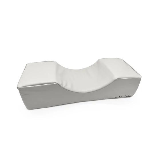 Vankúš z pamäťovej peny s poťahom z umelej kože 50x20x12cm
