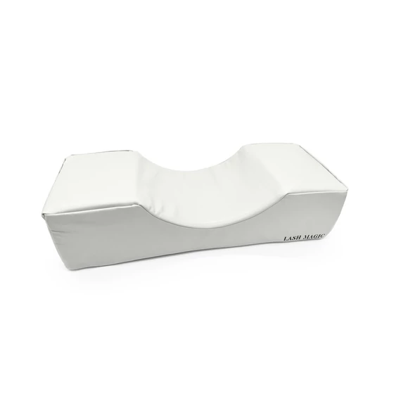 Vankúš z pamäťovej peny s poťahom z umelej kože 50x20x12cm
