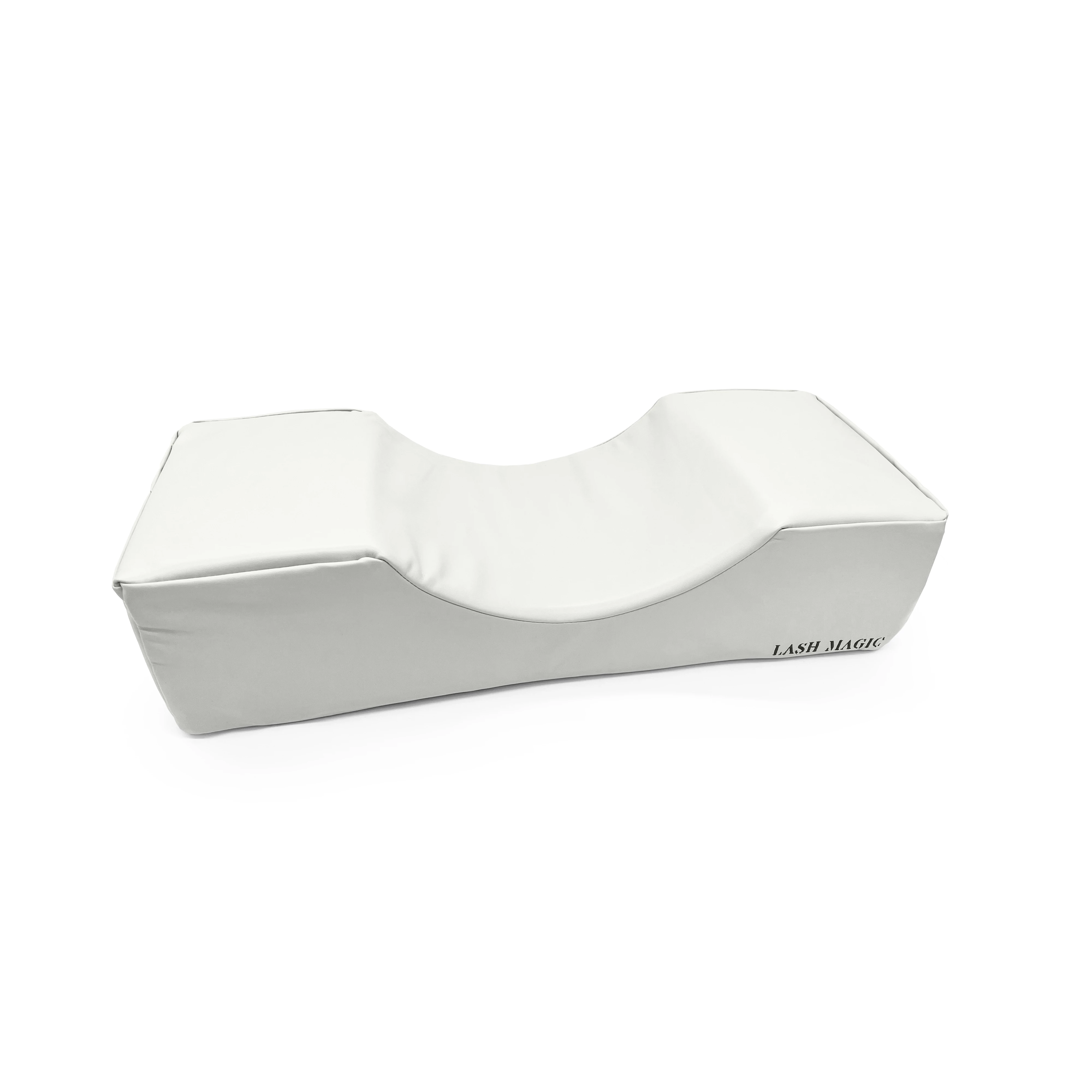 Vankúš z pamäťovej peny s poťahom z umelej kože 50x20x12cm